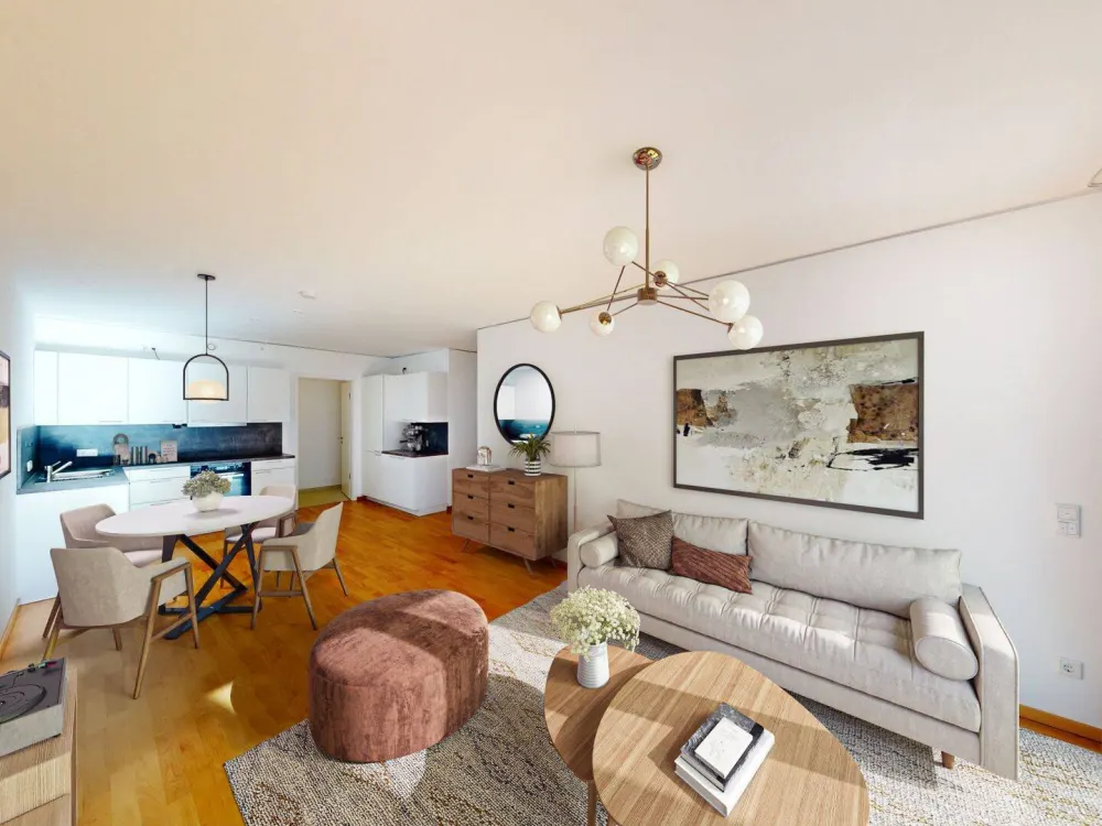 Urbanes Wohnen: 2 Zimmer mit Loggia in toller Lage