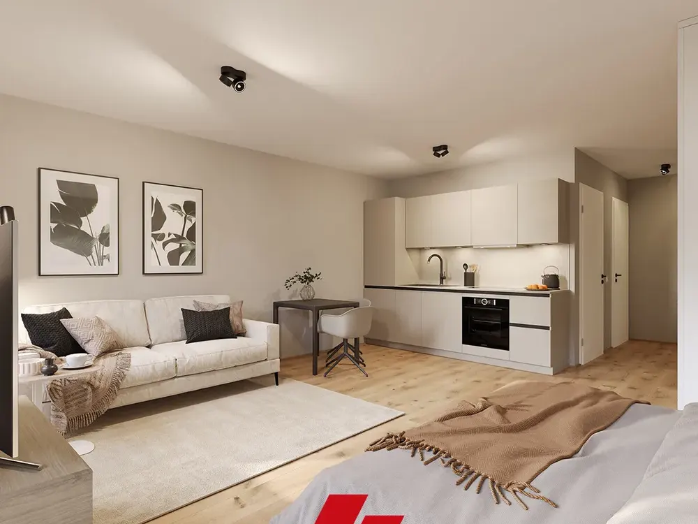Neubau Erstbezug: Exklusive und hochwertig ausgestattet 1 Zimmer Terrassenwohnung in Hastedt -Haus C