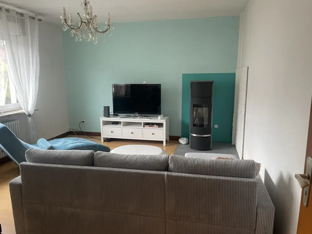 Helle 72qm Wohnung auf Zeit in Ffm-Eschersheim mit Balkon, Garten & Schwedenofen-