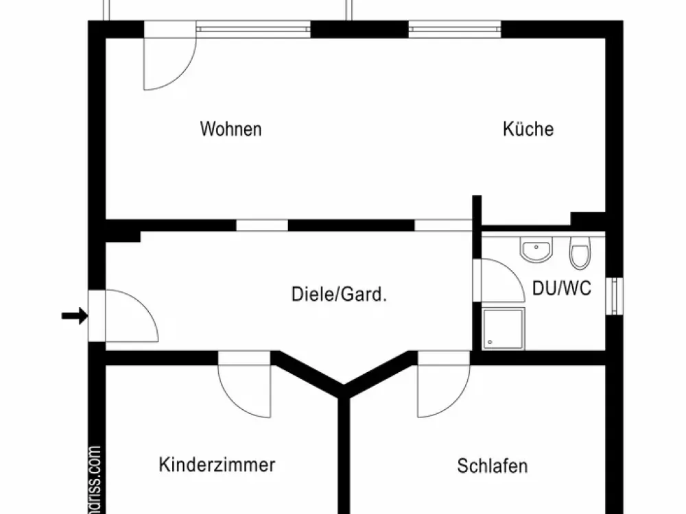 Helle 3-Zimmer-Wohnung (ca. 95 m²) in Kelkheim-Münster - Ideal für bis zu 2 Personen