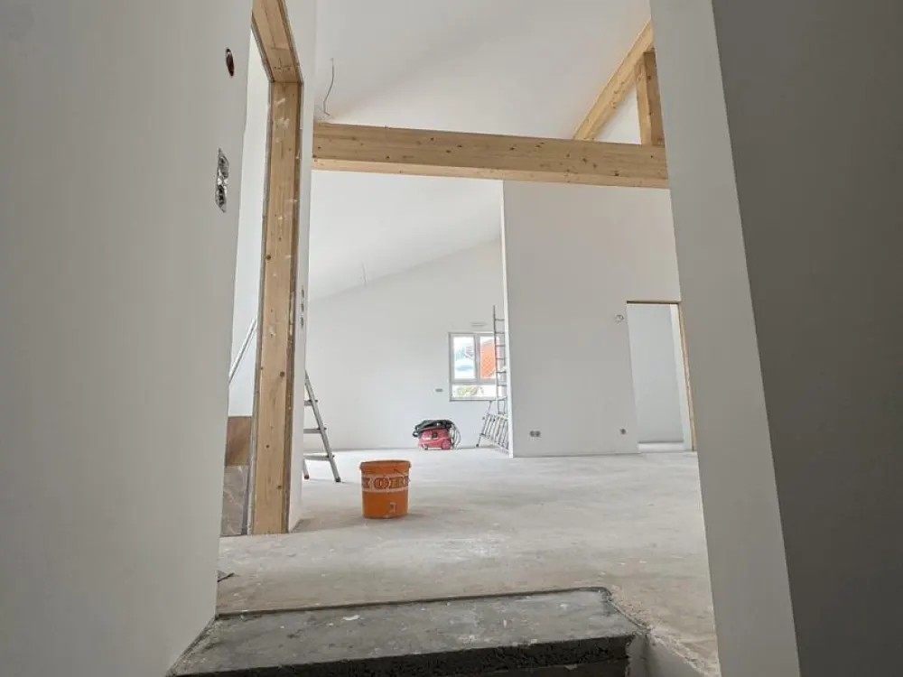 Erstbezug: 4-ZKB-Neubauwohnung in Flörsheim-Wicker Altstadt, Balkon mit Weitblick
