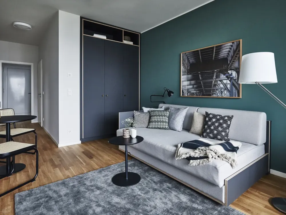 All-Inklusive-Miete: Vollmöblierte Apartments am Gleispark