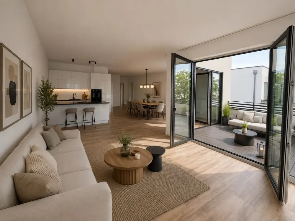 ATTENTION!!! 5-Raum-Wohnung mit gehobener Innenausstattung mit 2 Balkon, 1 Terrasse und EBK #15