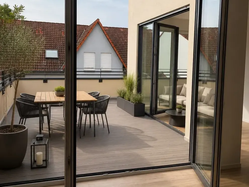 ATTENTION!!! 5-Raum-Wohnung mit gehobener Innenausstattung mit 2 Balkon, 1 Terrasse und EBK #15