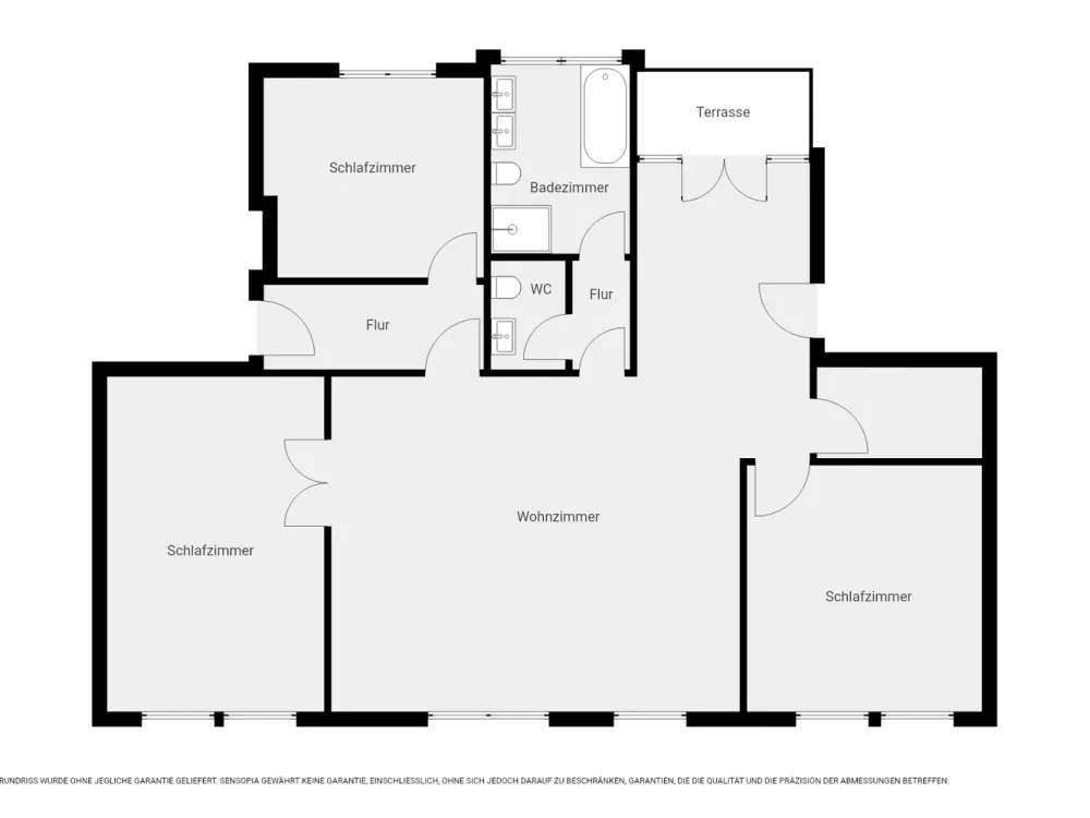 Modernes Wohnen über den Dächern: 4-Zimmer-Erstbezug mit Aufzug, Terrasse und Kochinsel