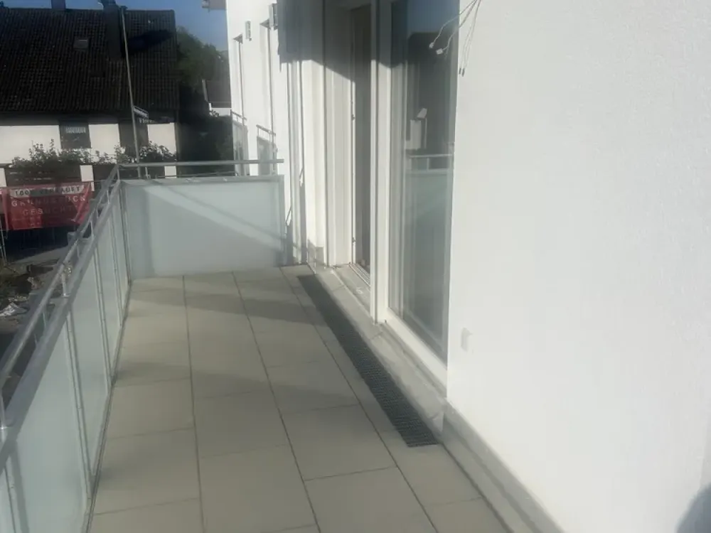 NEUBAU - Modernes Wohnen mit Stil - 2-Zimmer-Wohung mit EBK und großem Balkon in ruhiger Wohnlage