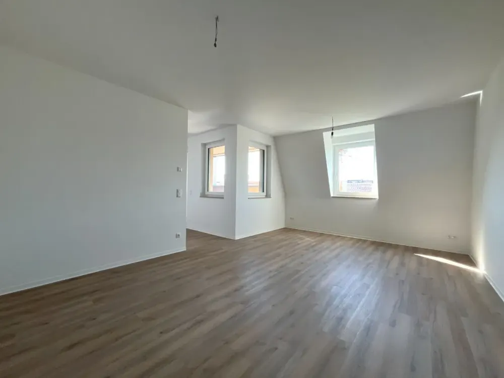 Stilvolle 3-Zimmer-Neubauwohnung mit Badewanne, Dusche und Loggia im Zentrum-Ost | Optional EBK
