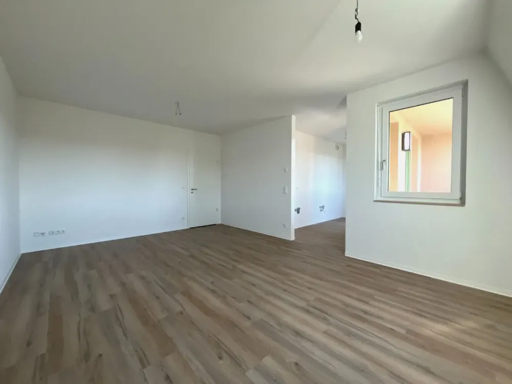 Stilvolle 3-Zimmer-Neubauwohnung mit Badewanne, Dusche und Loggia im Zentrum-Ost | Optional EBK