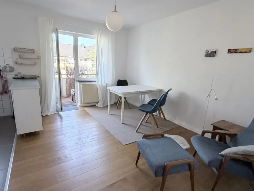 Wohnen auf Zeit für 2 Jahre.Gemütliche vollmobilierte helle Wohnung, 57 qm mit Balkon in Nippes.