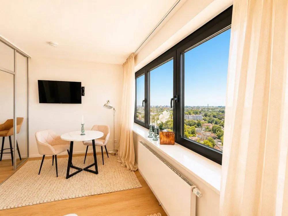 Fully furnished high-rise residence 29F/ W5 Panorama views over Hamburg