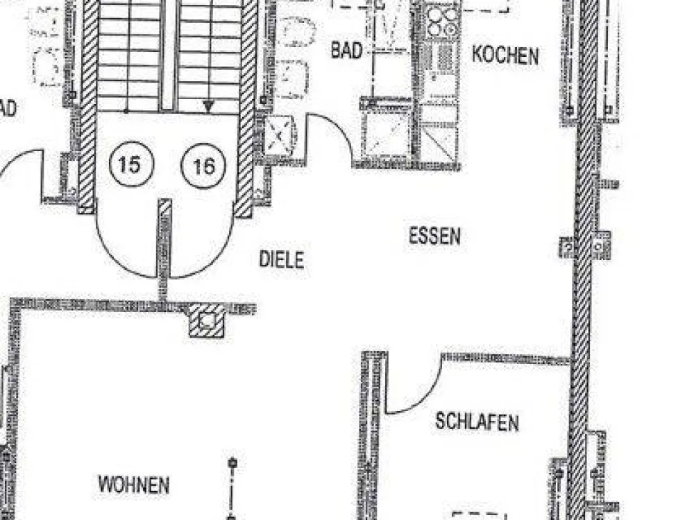 Lichtdurchflutete 2-Raum-Wohnung