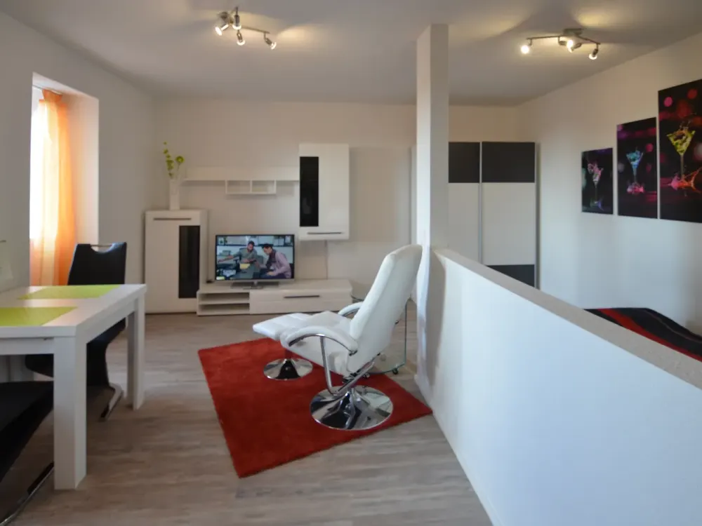 Großzügiges 1-Zimmer-Apartment, wohnlich & komplett ausgestattet, zentral in Raunheim