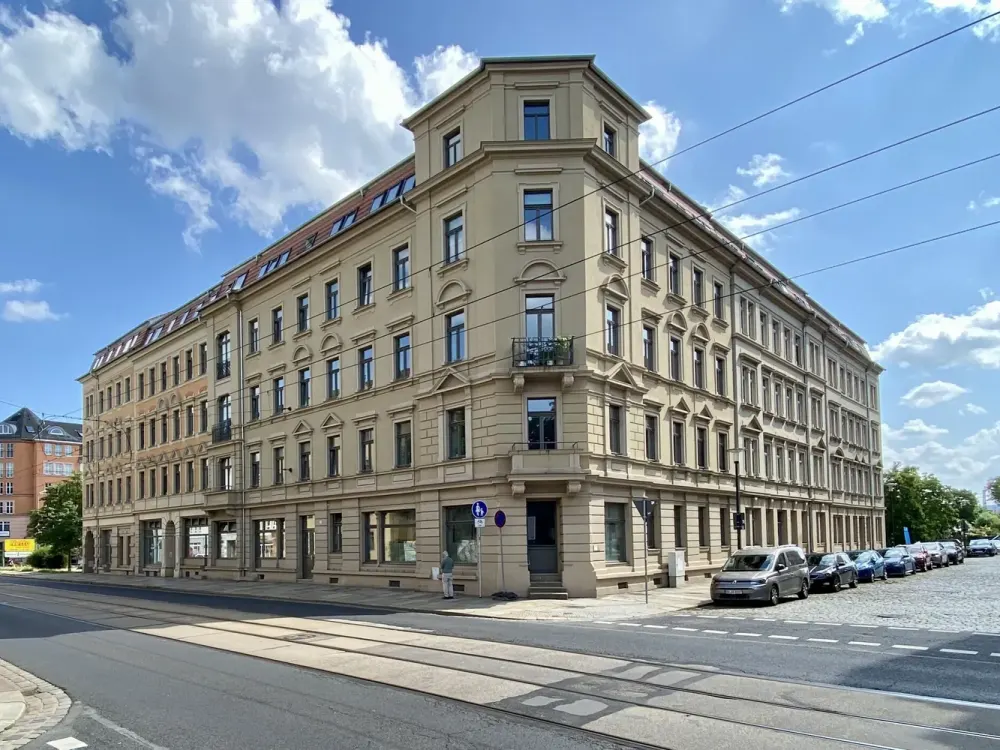 Moderne Etagenwohnung zur Miete mit Balkon in Dresden Friedrichstadt - Wentzel Dr.