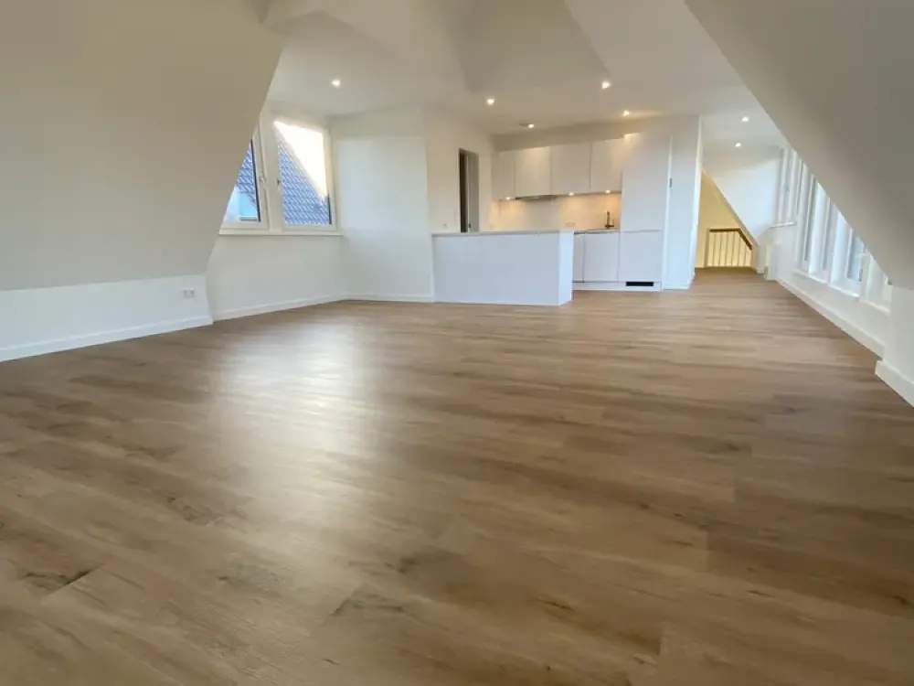 Moderne, lichtdurchflutete 2-Zimmer-Wohnung mit Balkon in Kuhkampsiedlung (KfW 40+)