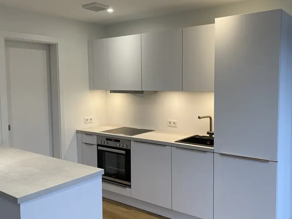 Moderne, lichtdurchflutete 2-Zimmer-Wohnung mit Balkon in Kuhkampsiedlung (KfW 40+)