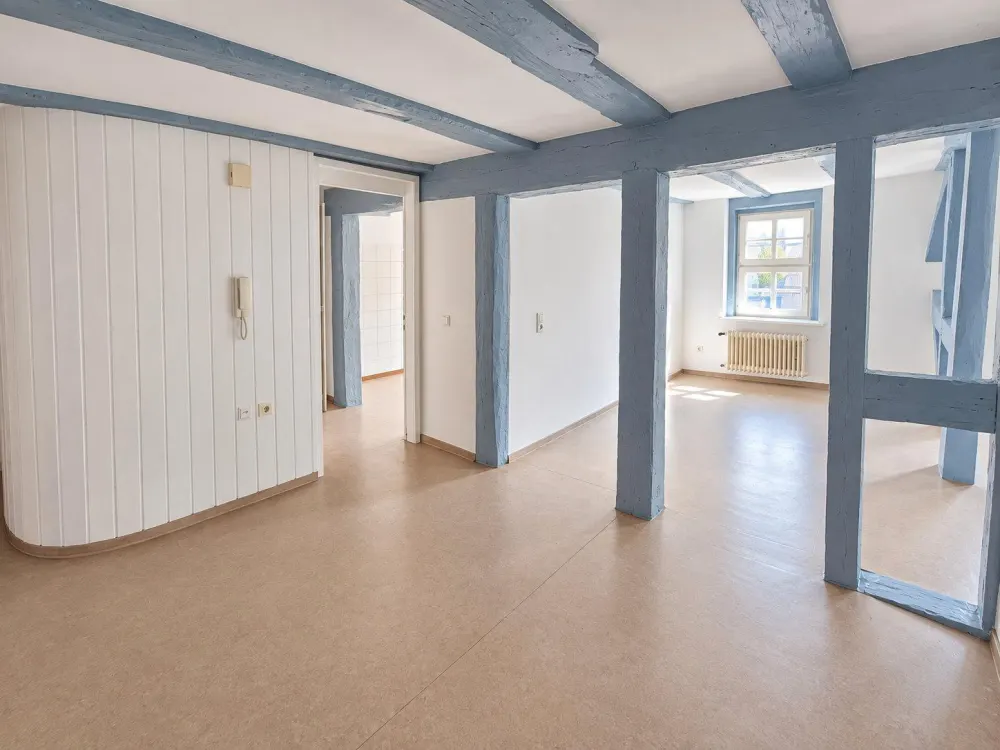 4-Zimmer-Wohnung in historischem Fachwerkhaus, frisch renoviert