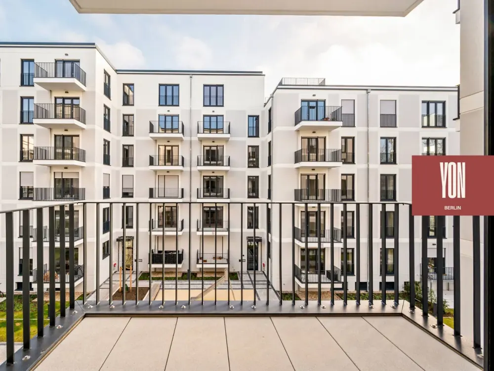 YON BERLIN: Exklusive 2-Zimmer-Neubauwohnung mit EBK und BALKON in Berlin-Friedenau