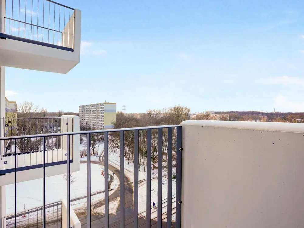 Mietrabatt - 1 Zimmer Studio mit EBK, Aufzug und Balkon