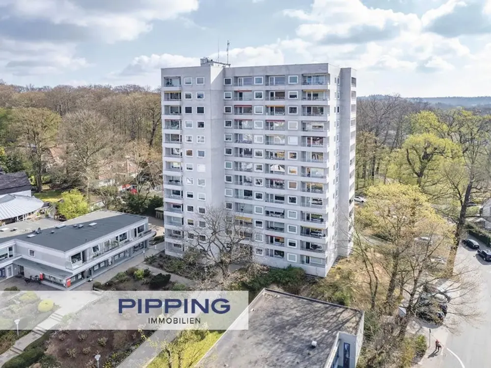 Einmaliger Weitblick: "Zentrale 3,5-Zimmer-Wohnung im Herzen von Reinbek"