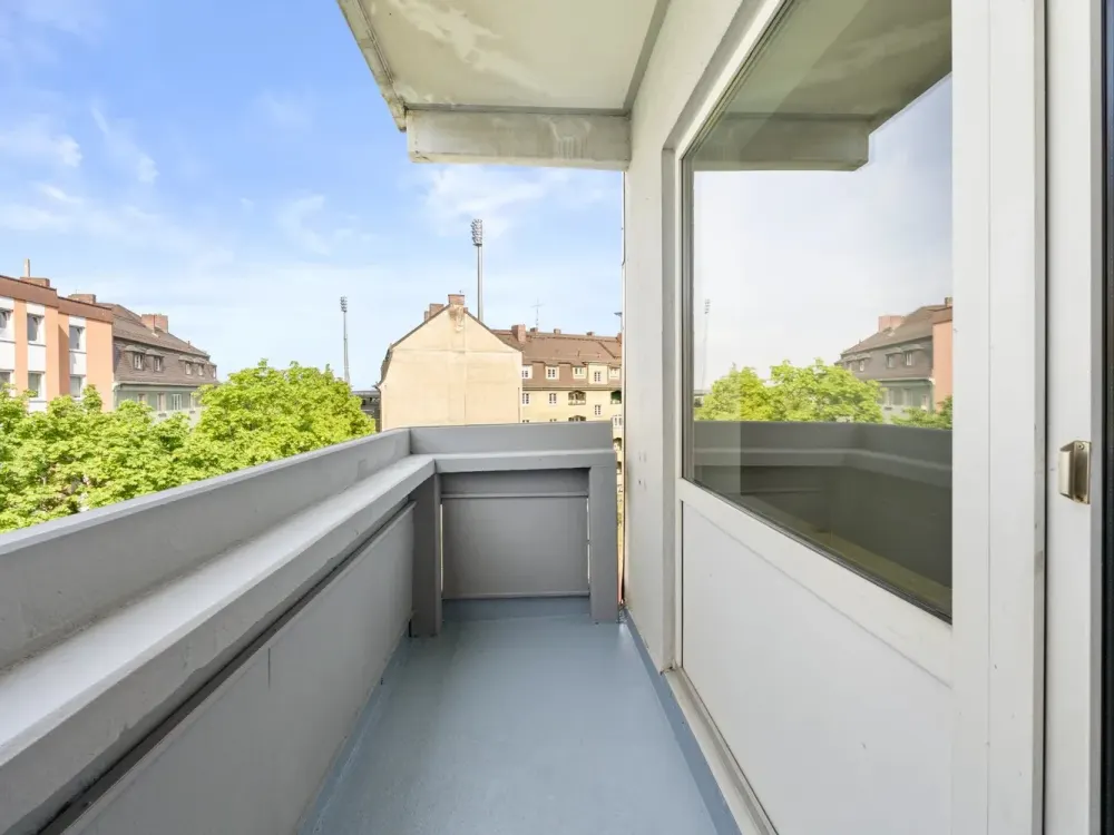 Moderne 3-Zimmer-Wohnung mit Balkon & Einbauküche, Sofort bezugsfrei!