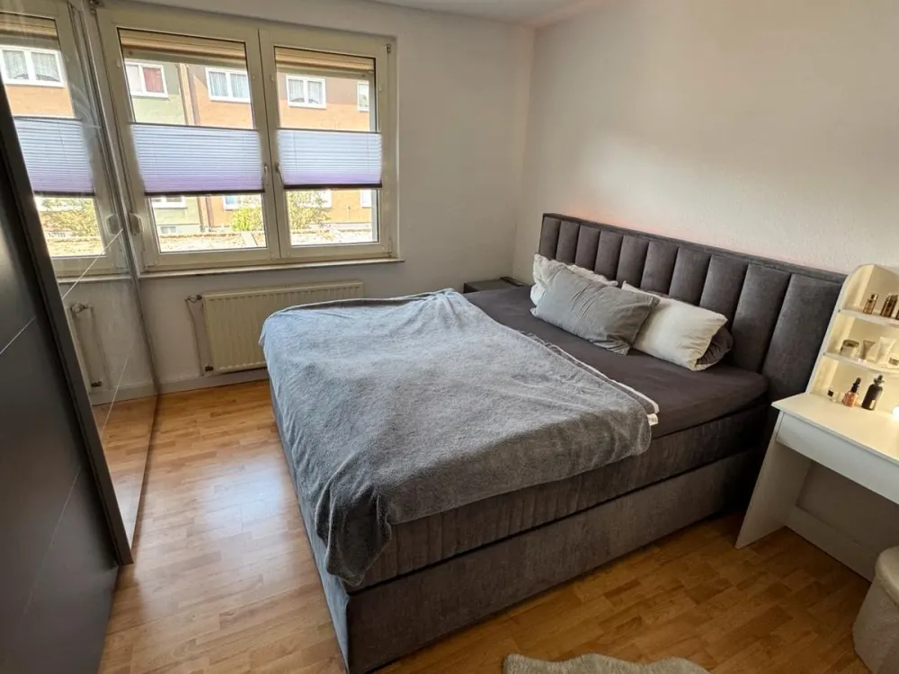 3-Zimmer-Wohnung / 56qm mit Balkon und Einbauküche