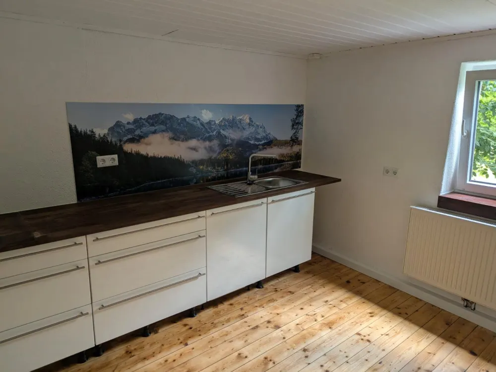 Spacious 2-Room Apartment, Kitchen, Terrace, Renovated, Quiet