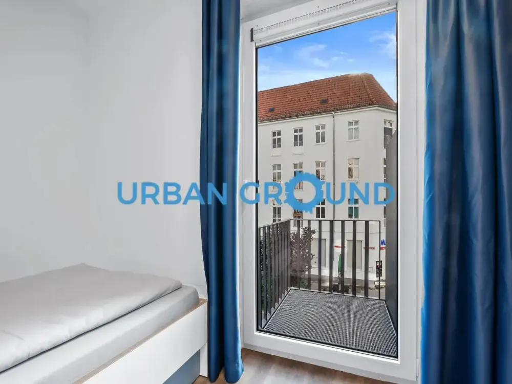 Furnished Studio with Balcony