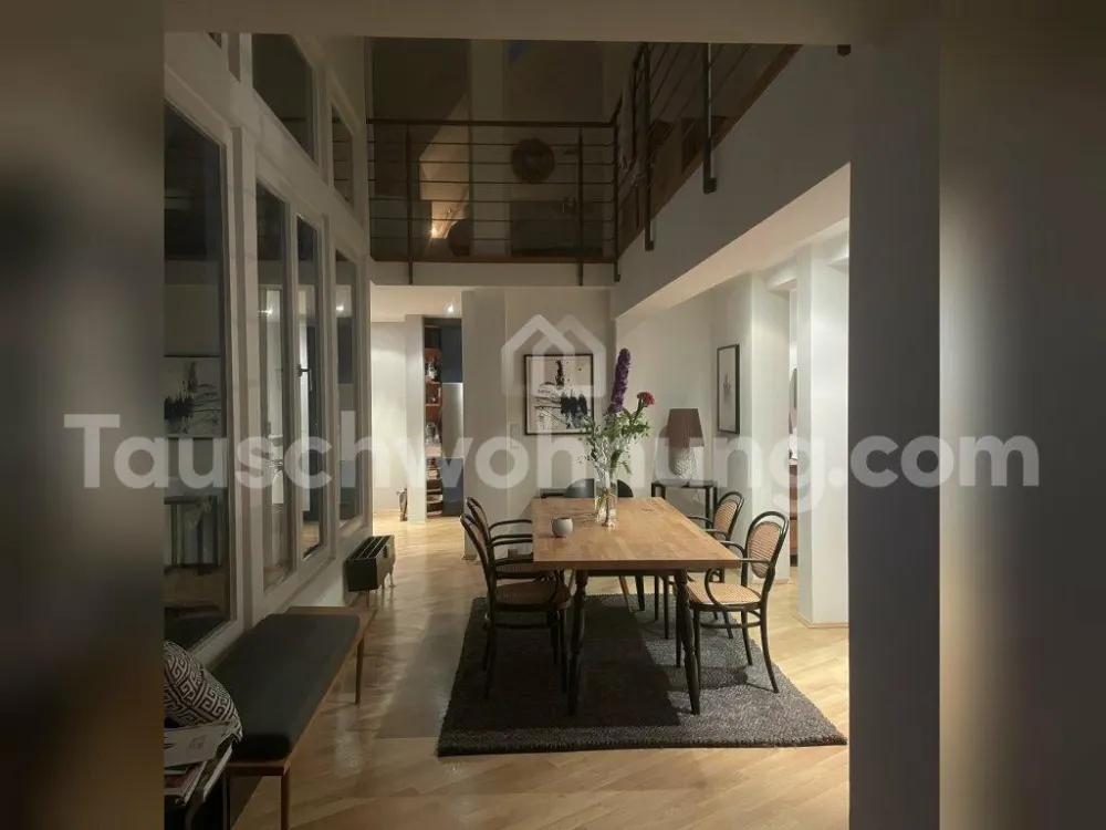 [TAUSCHWOHNUNG] Möblierte Maisonette 80qm über den Dächern von Eppendorf