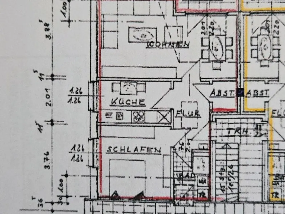 2 Zimmer Wohnung zu vermieten