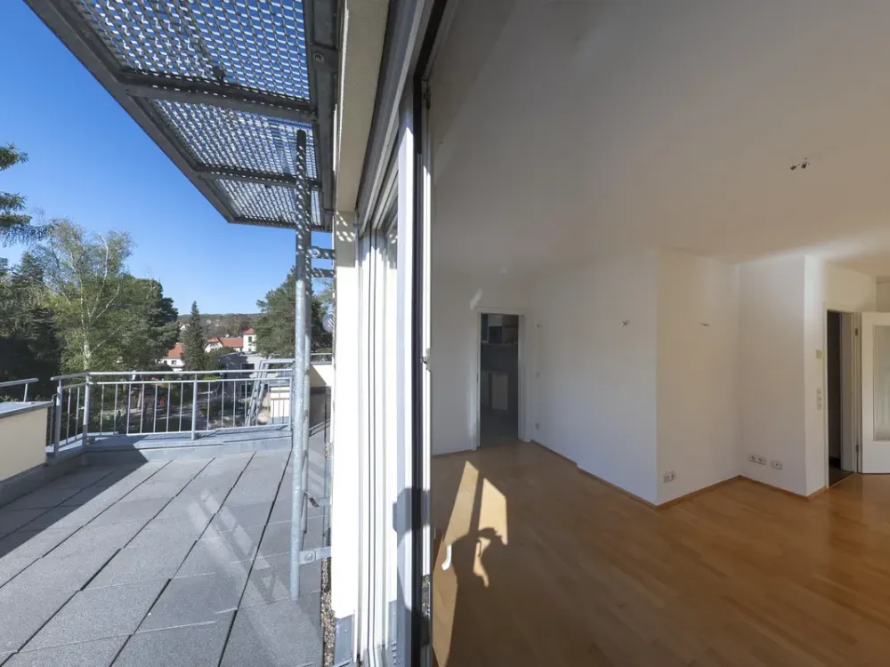 Waldpark Penthouse Dachterrasse 4,5 Zimmer Parkett