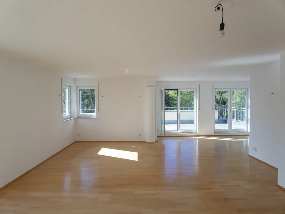 Waldpark Penthouse Dachterrasse 4,5 Zimmer Parkett