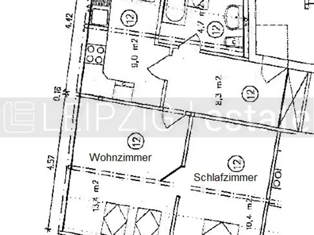 2-Zi DG-Wohnung, Bad WF, erst 2025 inkl. neuem Bodenbelag frisch renoviert, frei ab 01.10.26