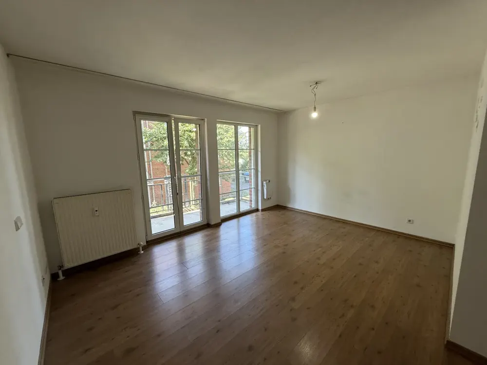 1-room apartment with balcony and separate kitchen in Kabelsketal