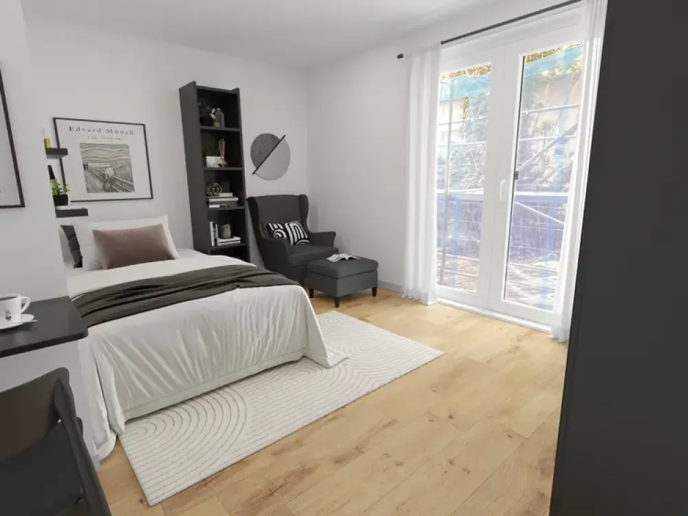 „Rundum-sorglos-Wohnen“ in Hamburg-Lurup: Exklusives Apartment mit All-Inclusive-Miete