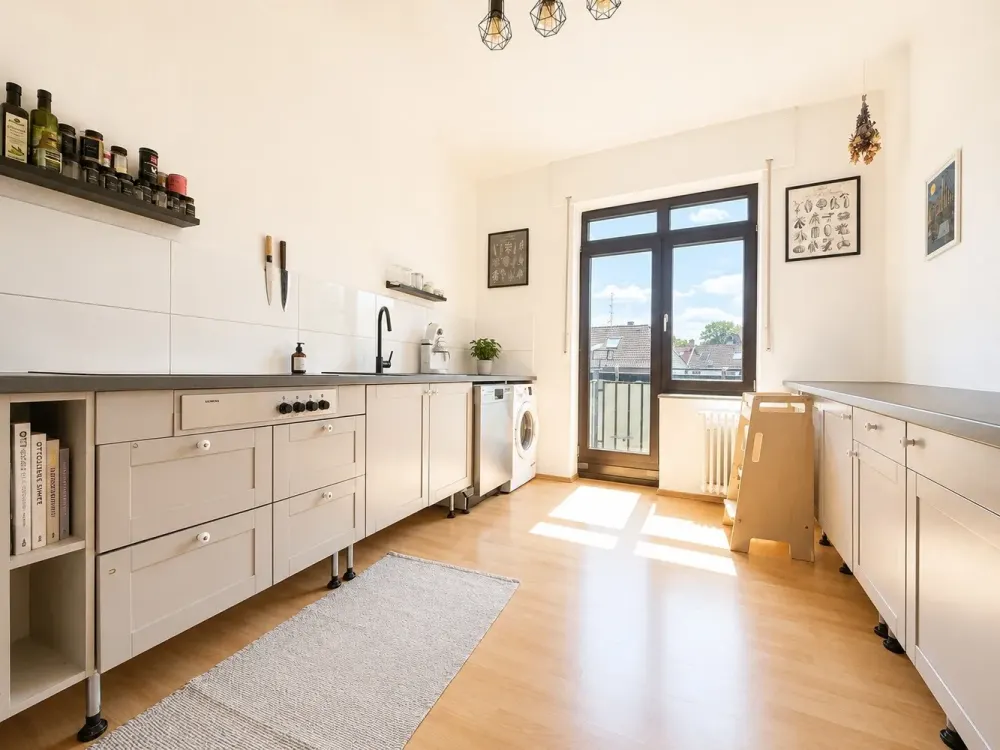 Charmante Altbauwohnung in Rheinlage von Krefeld-Uerdingen zu mieten!
