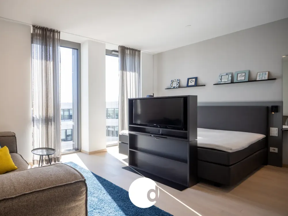Modern möbliertes 1-Zimmer-Apartment