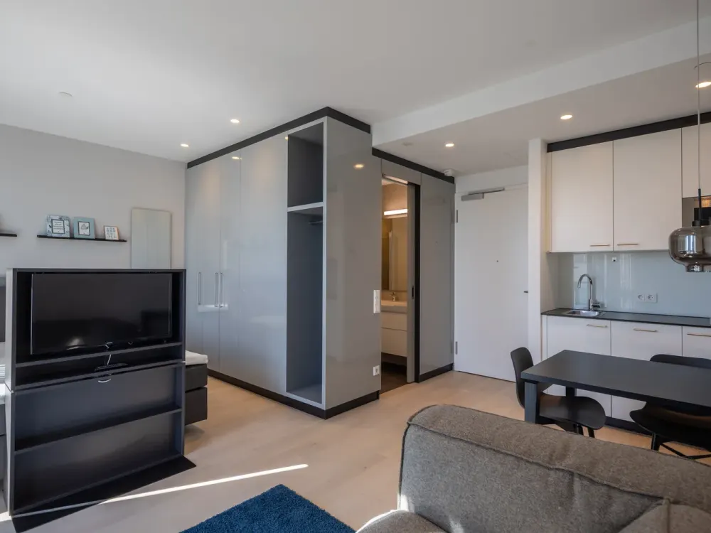 Modern möbliertes 1-Zimmer-Apartment