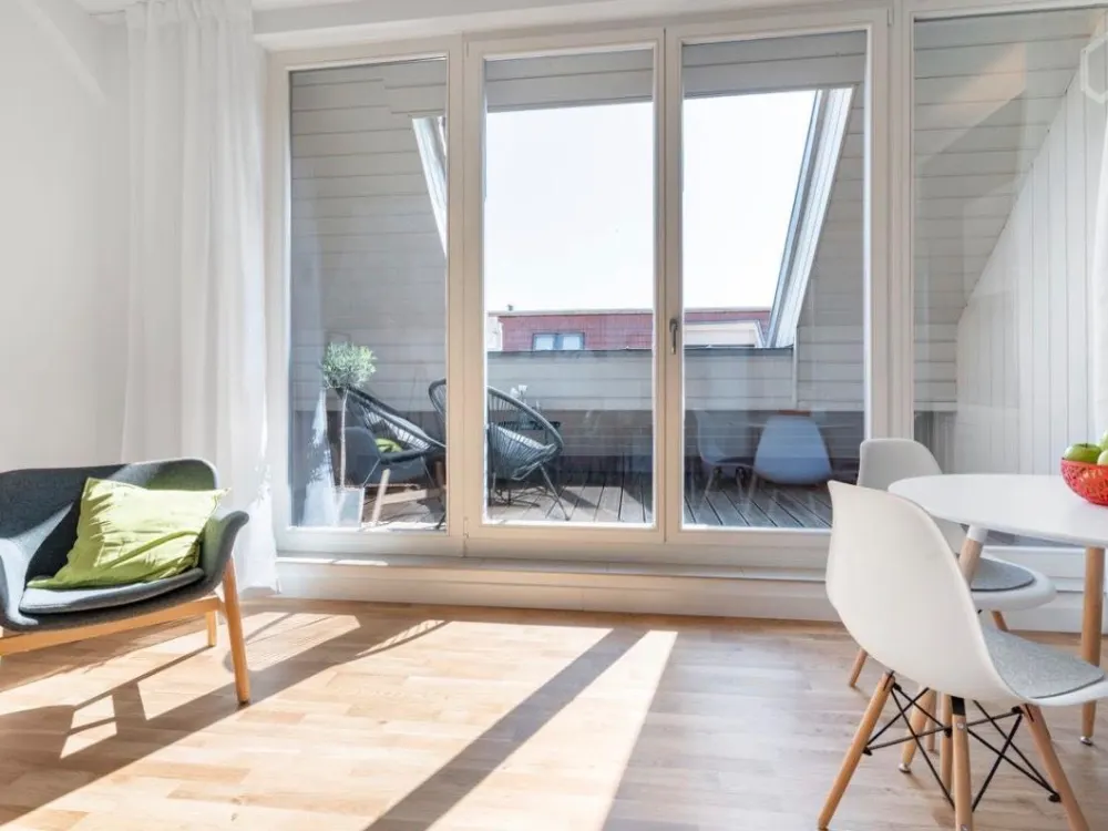 Möblierte 2-Zimmer Wohnung mit Fitnessraum im Keller