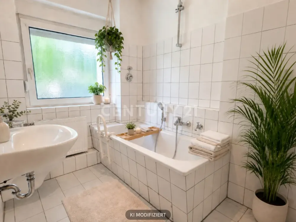 Wohnliches Zuhause mit Balkon
