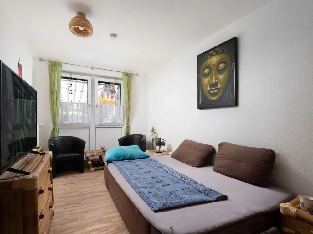 Möblierte 2-Zi.-Erdgeschosswohnung mit Terrasse & Garten in Gröpelingen, bezugsfertig