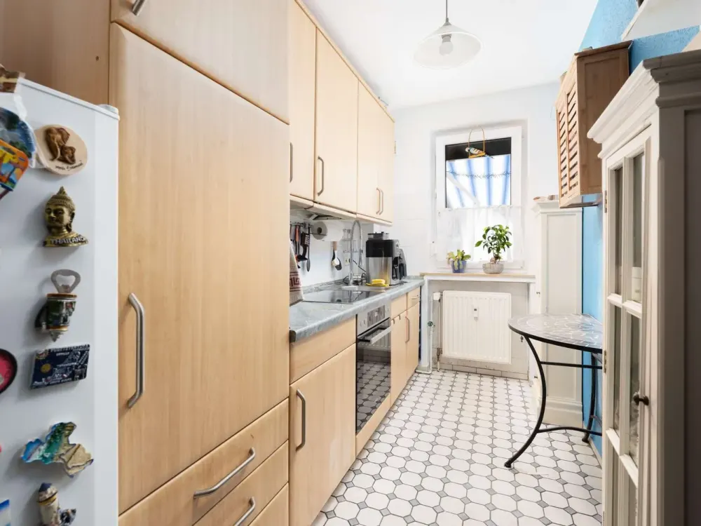 Möblierte 2-Zi.-Erdgeschosswohnung mit Terrasse & Garten in Gröpelingen, bezugsfertig