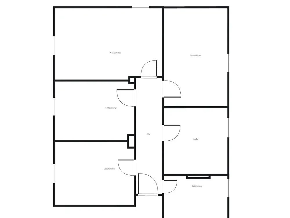 Spacious 4-Room Apartment with Flair Seeks New Tenants!