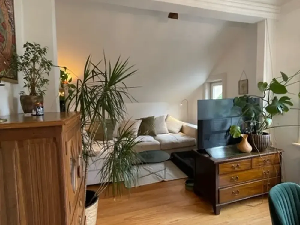 Dachgeschoss in Jugendstilhaus direkt am Jenischpark mit Terrasse und eigenem Garten