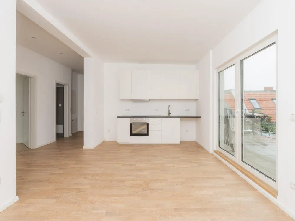 Exklusiver 3,5-Zimmer-Erstbezug im Dachgeschoss mit Terrasse & Klimaanlage am Herrfurthplatz