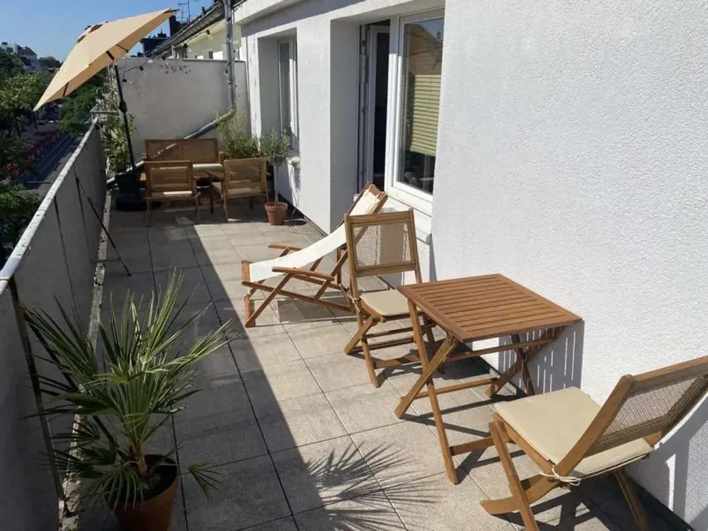 Wohnung in Stadtmitte mit 3 Balkonen