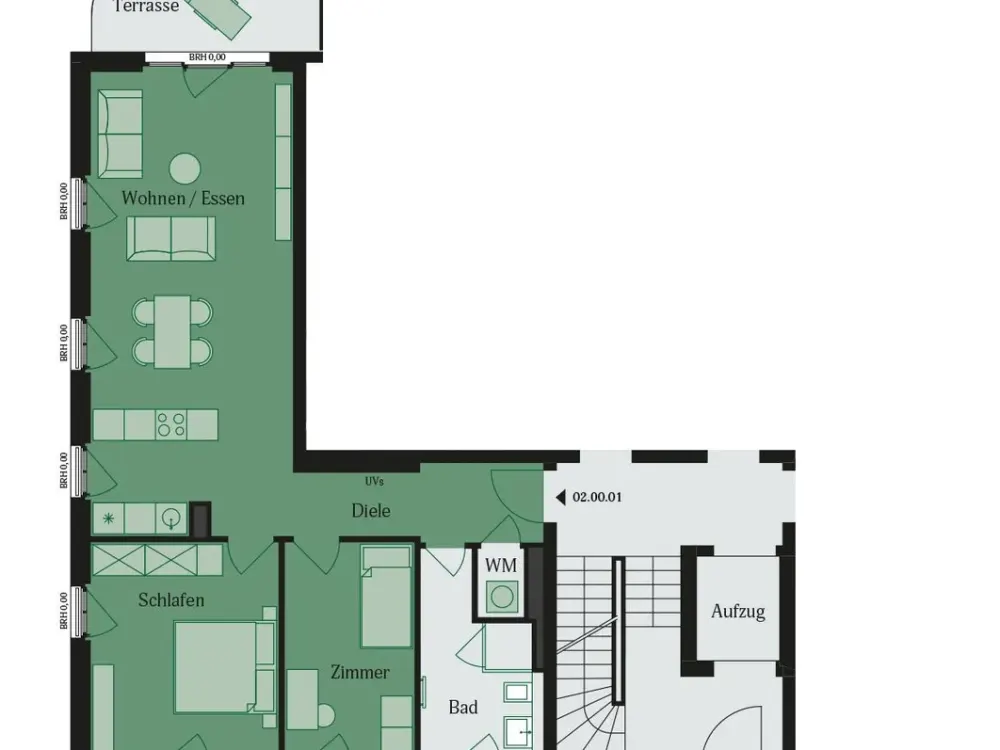 Traumwohnung mit gehobener Ausstattung! WE 02.00.01