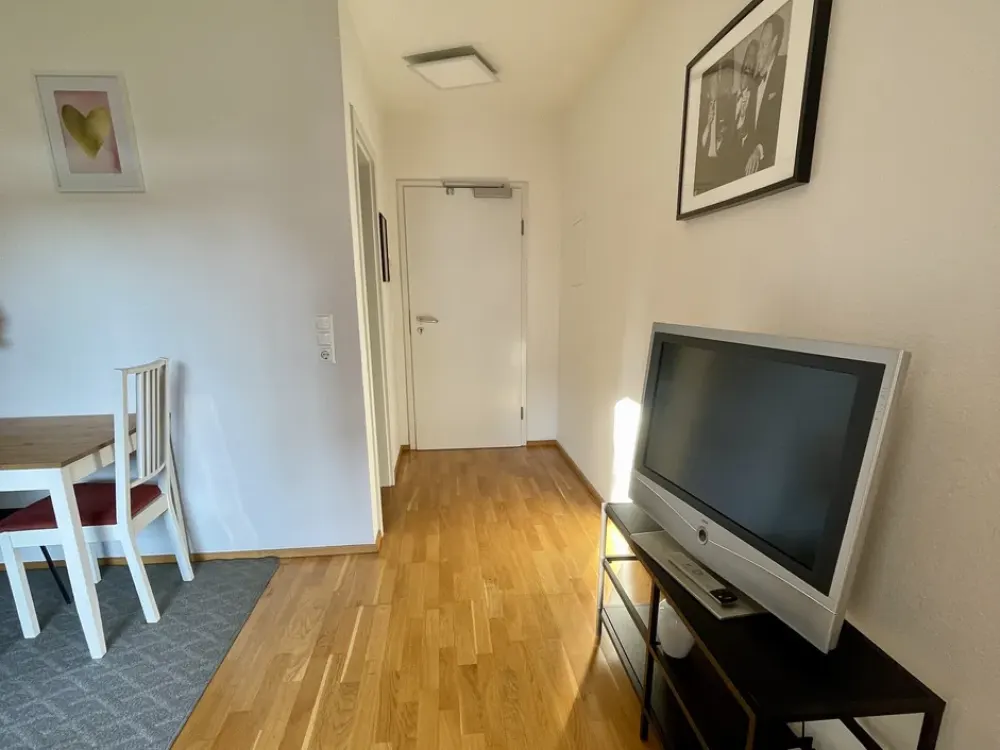 MÖBLIERTE 2 Zimmer Wohnung mit Südbalkon in Frankfurt / HBF