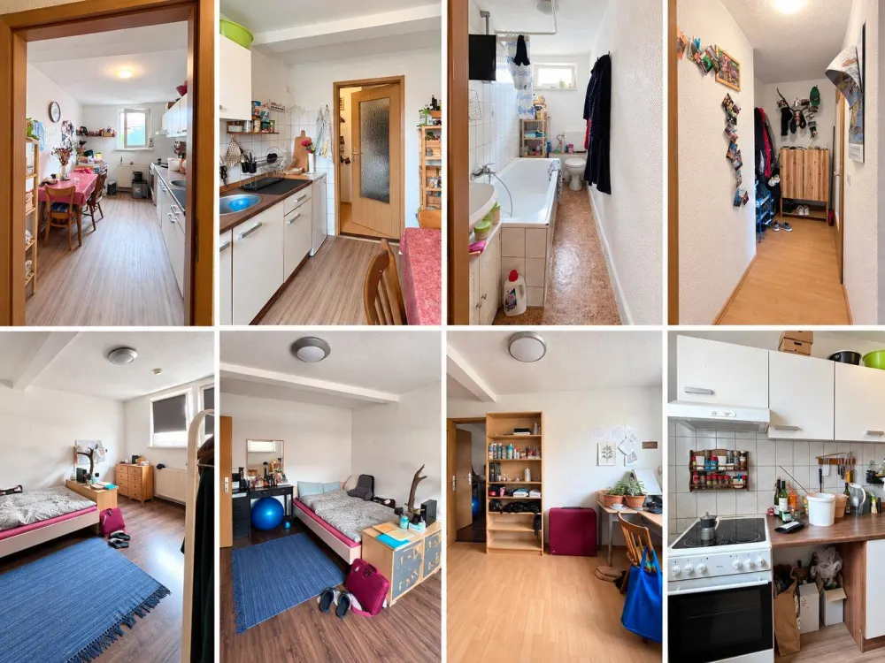 2-Zimmer-Wohnung mit Einbauküche in zentraler Lage