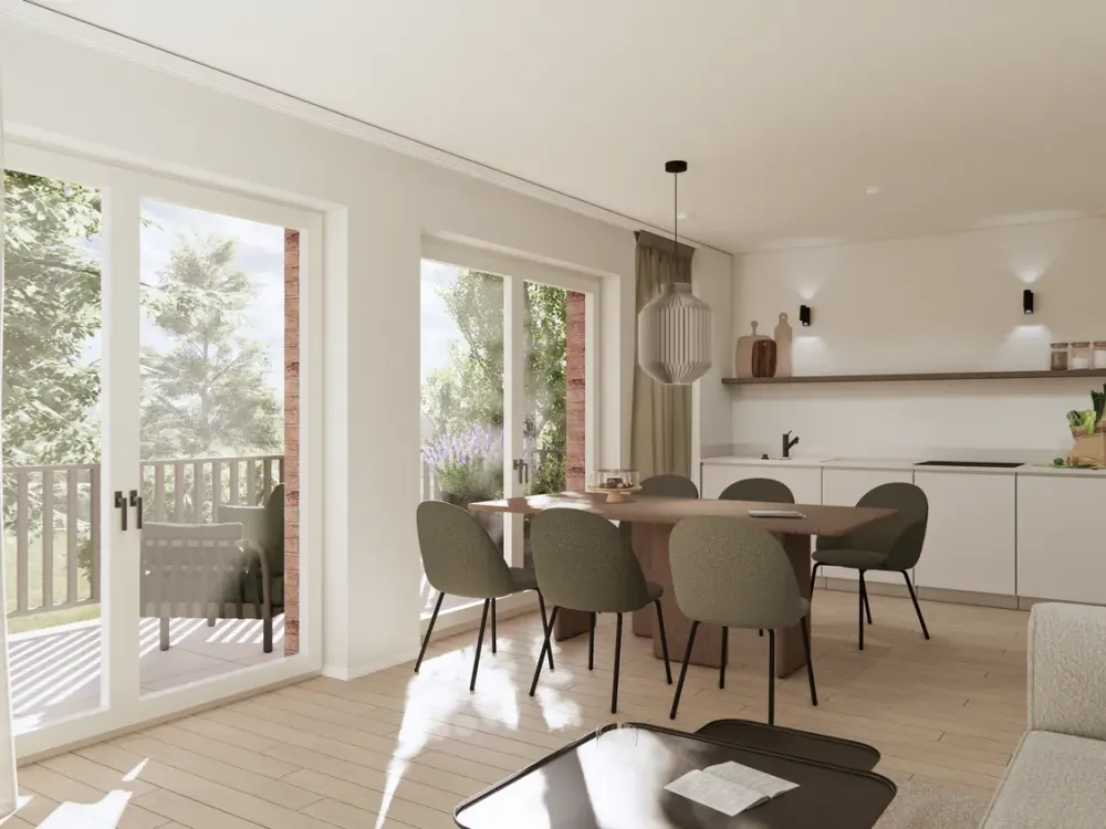 3-Raum-Wohnung mit Balkon im 2. OG, bequem mit Aufzug erreichbar