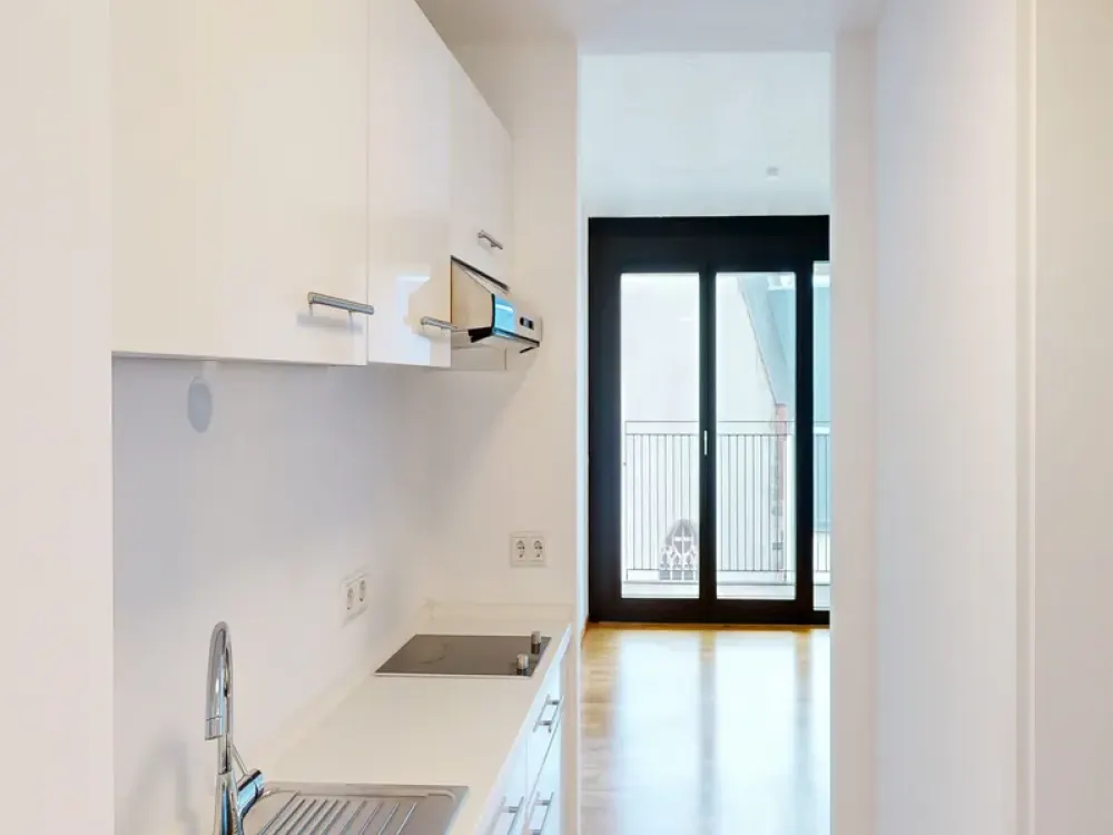 Modern 1-Room Apartment with Loggia and Great View